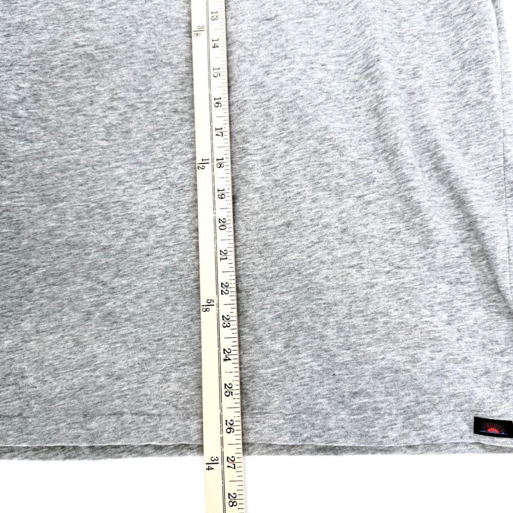 Faherty Sunwashed Pocket Tee Mens Large Grey Organic Cotton MKS2519-GHE NWOT - Picture 9 of 9